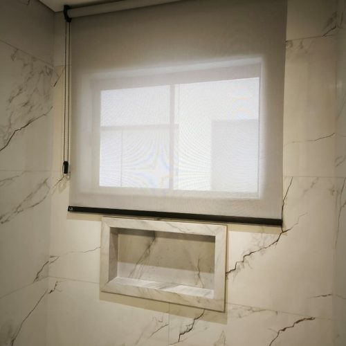 Persianas rolo sob medida casa branca - goiania