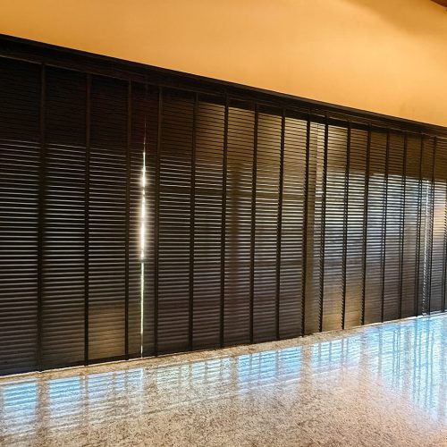 Persianas sob medida casa branca - goiania madeira