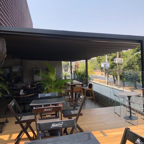 Toldo Pergolado - Toldo Cobertura sob medida em Goiânia - Casa Branca