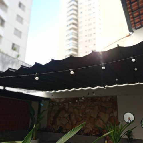 Toldo Pergolado - Toldo Cobertura sob medida em Goiânia - Casa Branca