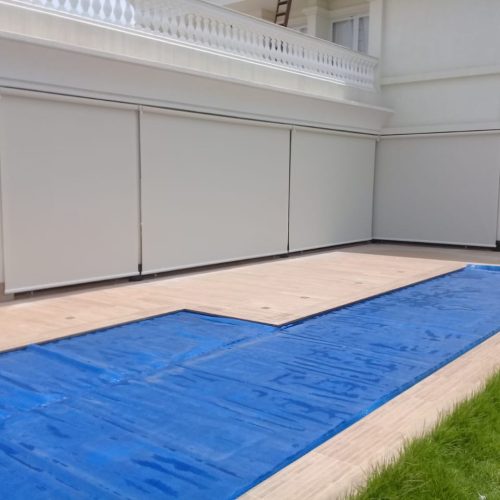 Toldo Vertical - Toldo Retratil sob medida Goiânia - Casa Branca