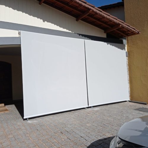 Toldo Vertical - Toldo Retratil sob medida Goiânia - Casa Branca
